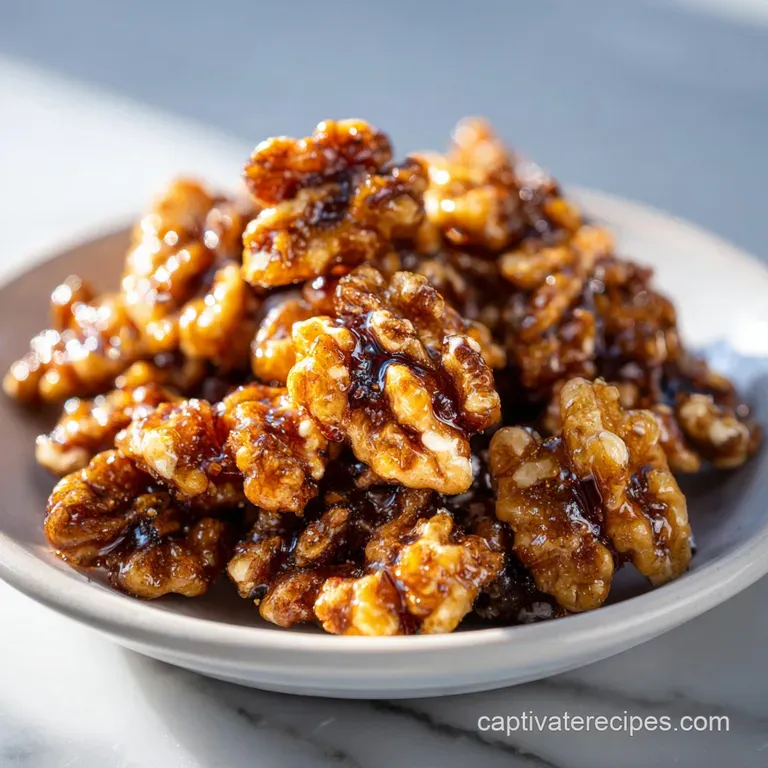 Candied Walnuts: Ultra Crispy Glazed Nuts