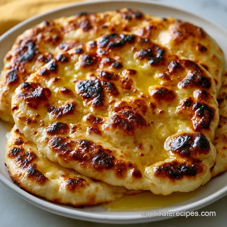 Easy Naan Bread: Pillowy and Soft