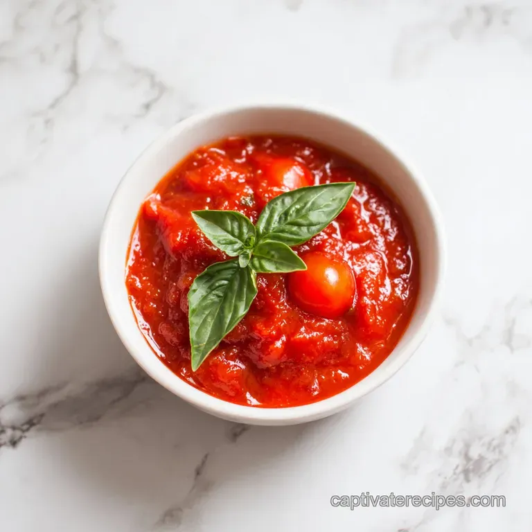 Easy Pizza Sauce: Herb-Rich and Velvety