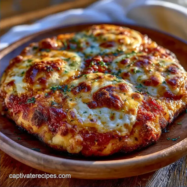 Crispy Fresh Mozzarella Flatbread Pizza