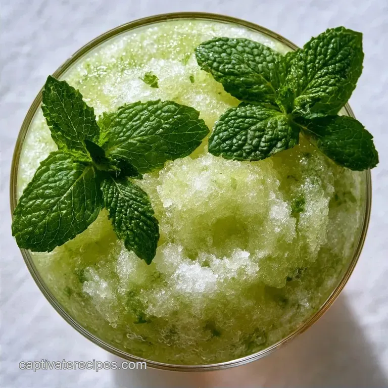Frozen Mint Julep: Velvety and Frosty