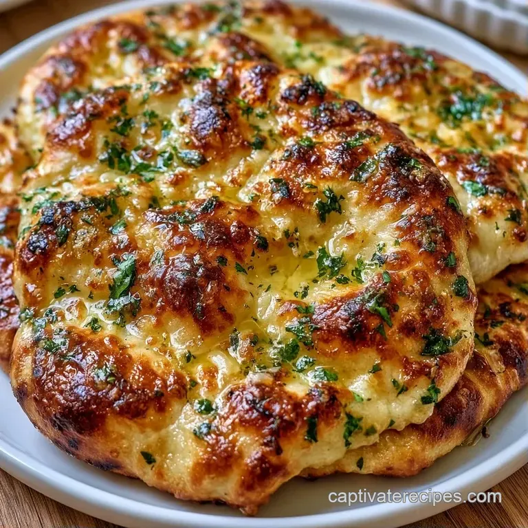Crispy flatbread slices on a white ceramic plate with a side of fresh arugula and a drizzle of olive oil.