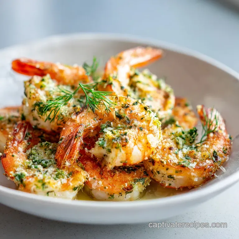 Garlic Parmesan Roasted Shrimp