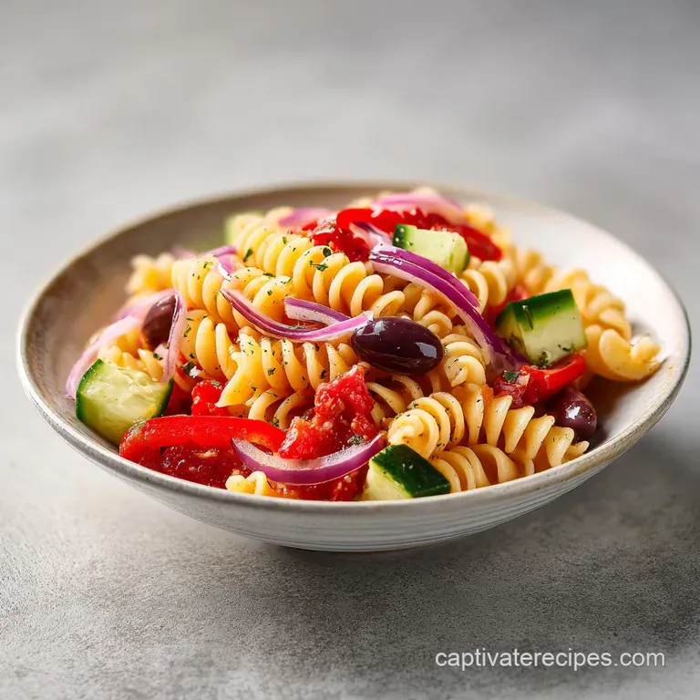 Italian Pasta Salad: Zesty and Fresh