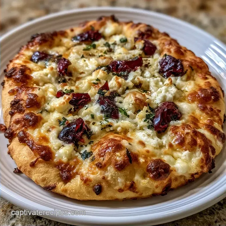 Mediterranean Flatbread Pizza: Crispy and Bold