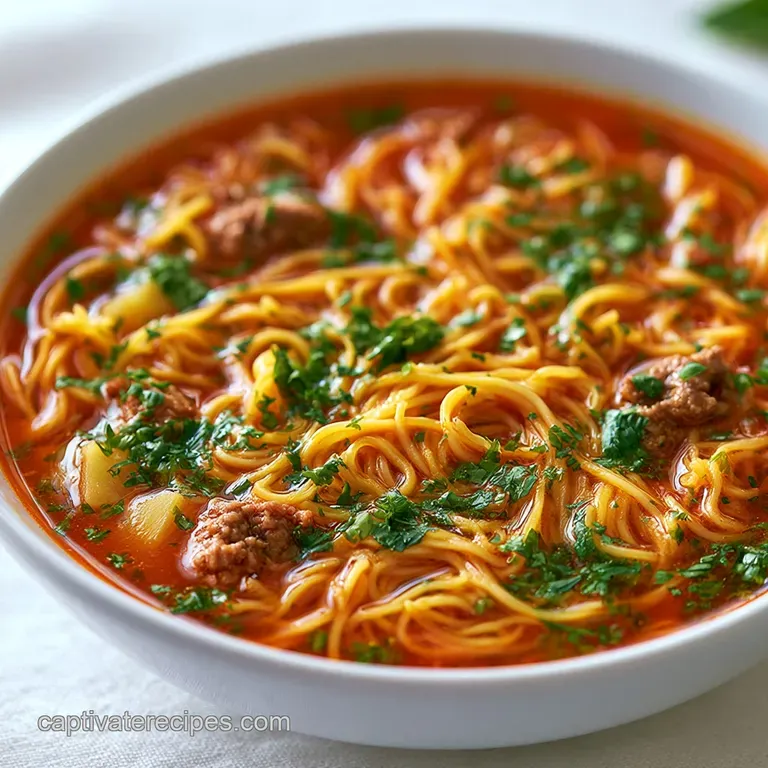 Authentic Mexican Fideo Soup: Hearty and Savory
