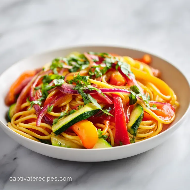 Pasta Primavera: Light and Spring Vegetable Focused