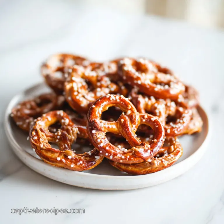 Peanut Butter Pretzels: Satisfyingly Salty