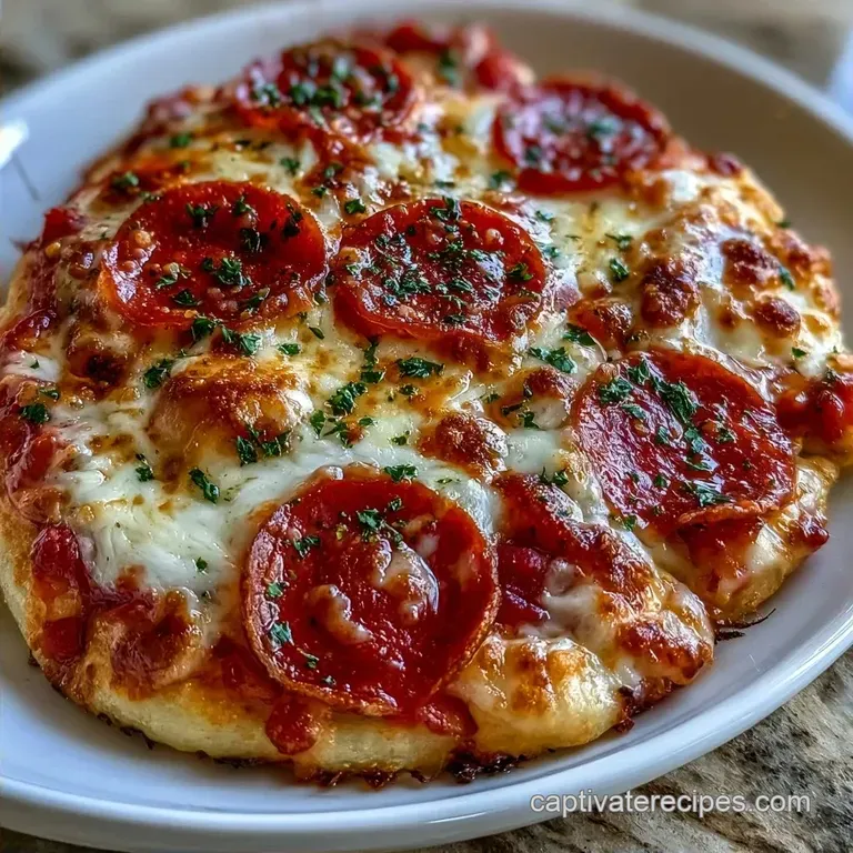 Pre Cooked Flatbread Pizza in 20 Minutes