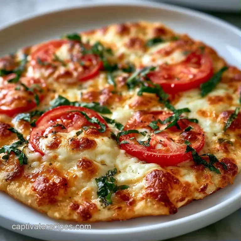 Slices of charred flatbread on a dark slate board, garnished with fresh basil and a golden olive oil drizzle.