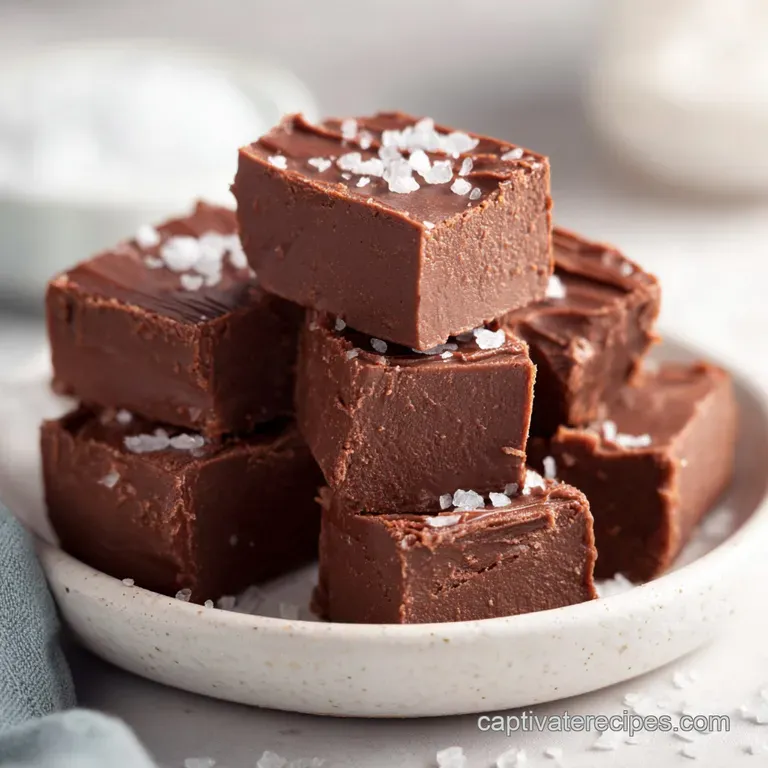 Easy Fudge Recipe: Silky Homemade Chocolate