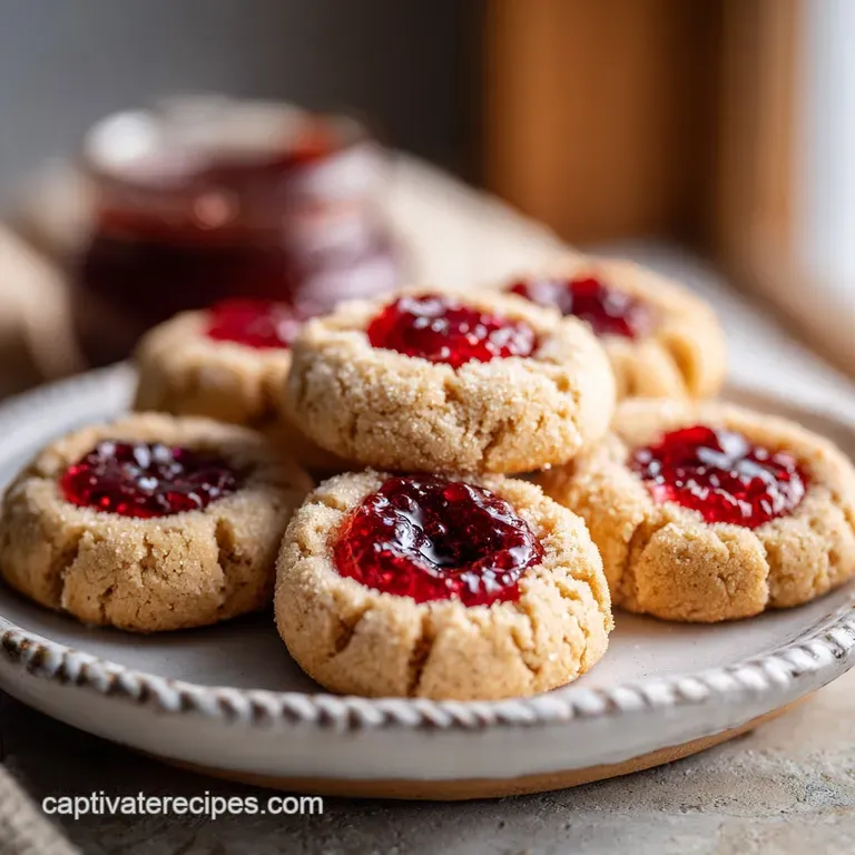 A neat stack of delicate, buttery cookies with slightly cracked surfaces, arranged artfully on a ceramic plate.