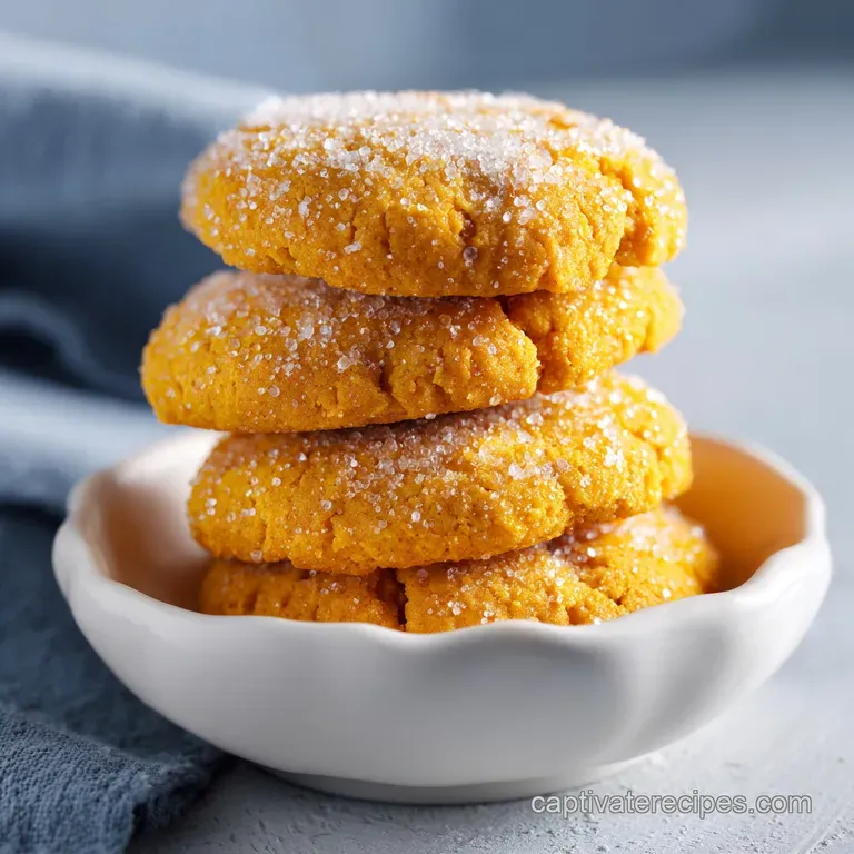 Soft Pumpkin Sugar Cookies Recipe: Pillowy and Velvety