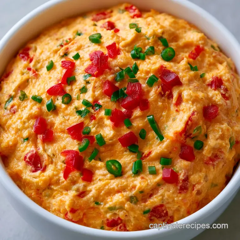 Spicy Pimento Cheese: Velvety and Sharp