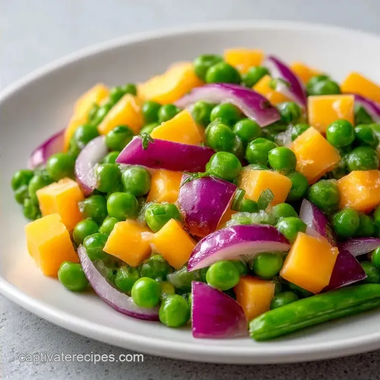 Spring Green Pea Salad: Vibrant and Fresh