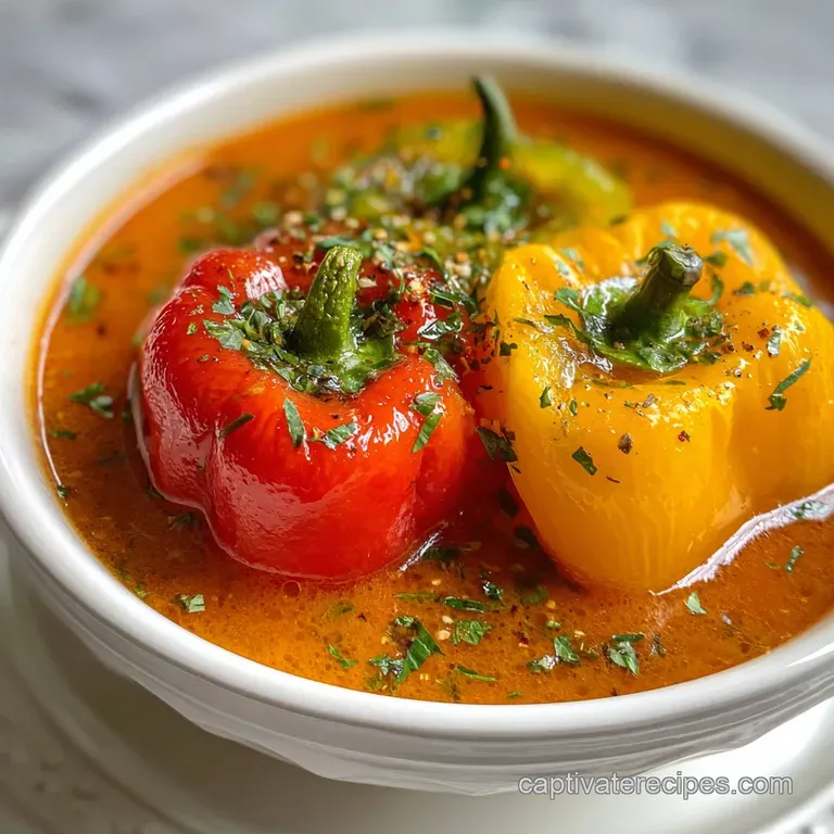 Stuffed Pepper Soup: Hearty One-Pot Wonder