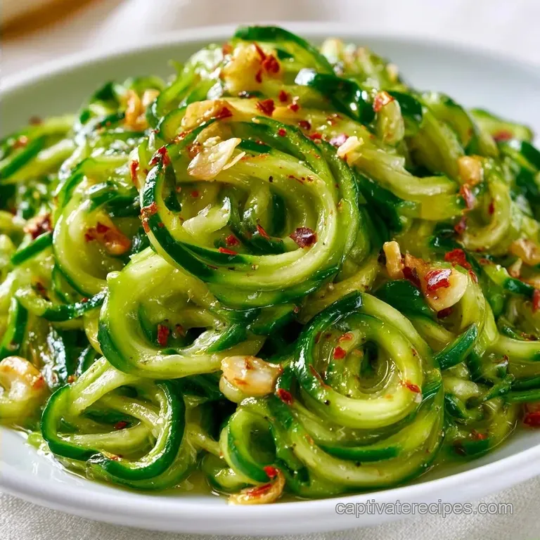Zucchini Noodles Recipe in 15 Minutes